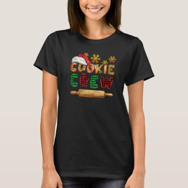 Julkakor Gingerbröd Premium T Shirt (Framsida)