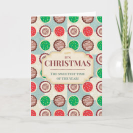 Julkakor - "homemade by" bakning helgkort