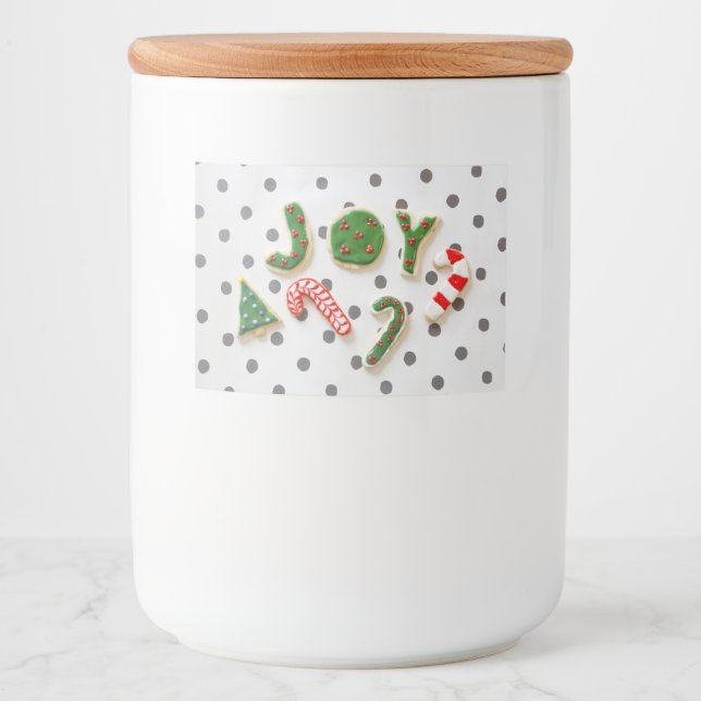 Julkakor Mat Etiketter (Framsida)