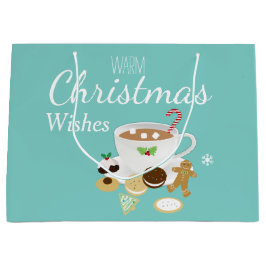 Julkakor och hett choklad helgdag