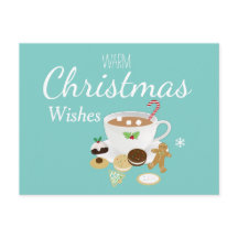 Julkakor och hett choklad helgdag