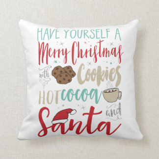 Julkakor Santa kudder Kudde