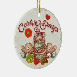 Julkakor Swap Ceramic Ornament
