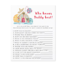 Julkakor - vem vet pappa bäst