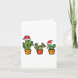 Julkaktus Cute Succulent Plant Julafton Manar Wom Kort