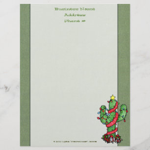 Julkaktusbrevhuvud Brevhuvud