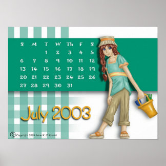 Julkalender 2003 poster