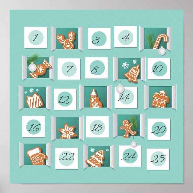 Julkalender Poster (Framsidan)