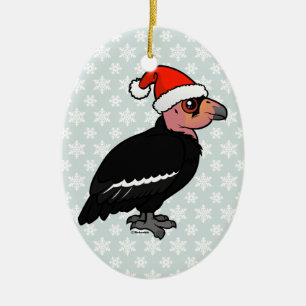 JulKalifornien Condor Julgransprydnad Keramik