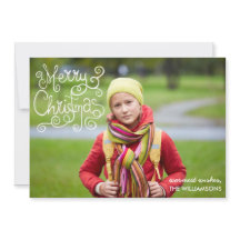 Julkalligrafi ger ditt foto