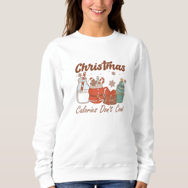 Julkalorier Räkna inte, Gingertea Cookie T Shirt (Framsida)