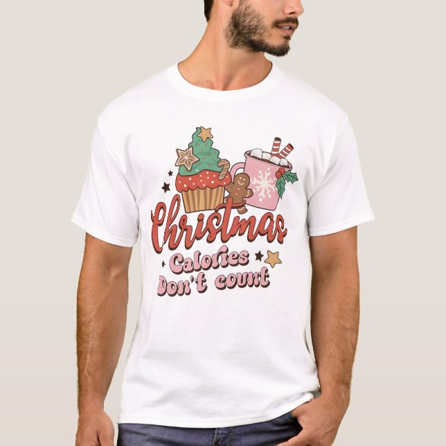 Julkalorier Räkna inte skjortan, Lusj Kristus T Shirt (Framsida)