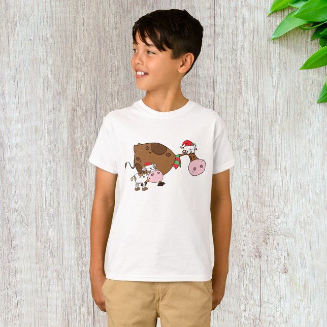 Julkalv och ko t shirt (Skapare uppladdad)