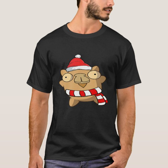 Julkamel Cute Animal Graphic T Shirt (Framsida)