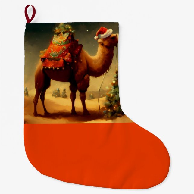 Julkamera 1 stor julstrumpa (Framsidan)