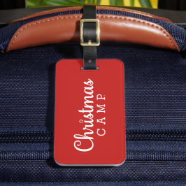 Julkamp - bagagetagg bagagebricka