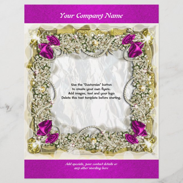 Julkampanjer i Flyer-mallen marknadsföring Reklamblad (Framsidan)