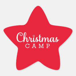 Julkampen Stickers | Julstift Stjärnformat Klistermärke