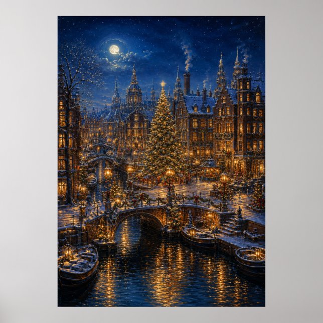 Julkanal IV - Julgranstorget Poster (Framsidan)