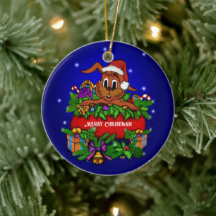 Julkanen Julgransprydnad Keramik
