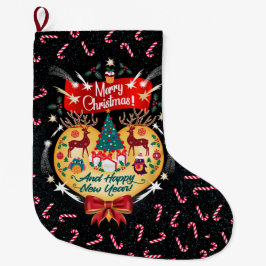 Julkaner Stor Julstrumpa