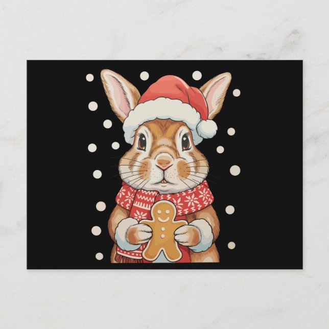 Julkanin Jultomte Hatt Pepparkaksgos Helg Vykort (Framsida)