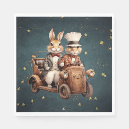 Julkanskorpor för daglig årgång pappersservett