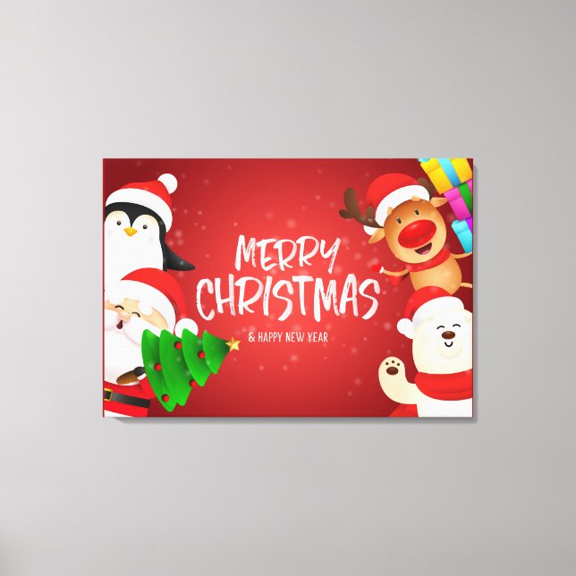 JulKanvastrycket Canvastryck (Framsida)