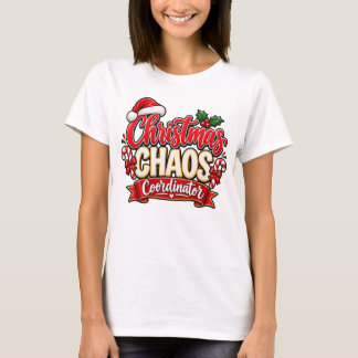 Julkaos Koordinator Festiv Högtid Design T Shirt