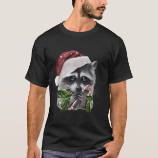 Julkapplöpning med Candy cane-grafik T Shirt