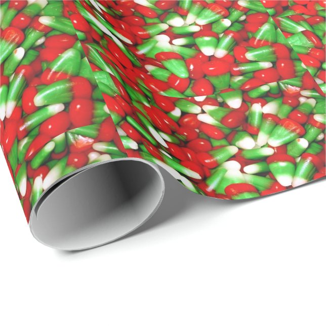 Julkaramellmajs Presentpapper (Rullad Hörn)