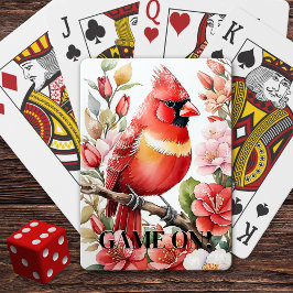 Julkardinal i Snö Casinokort