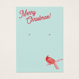 Julkardinal Visning för arring av juveler Visitkort