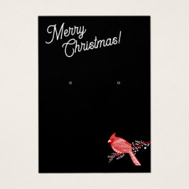 Julkardinal Visning för arring av juveler Visitkort