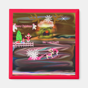 Julkärlekmagnet Magnet