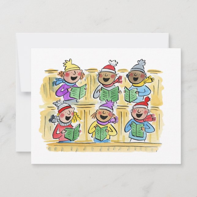 Julkarollrar Inbjudningar (Framsida)