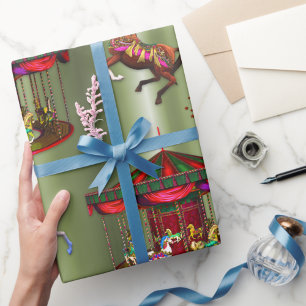 julkarousel presentpapper