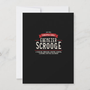 Julkarpsång, Ebenezer Scrooge, Höglidande Design, Inbjudningar