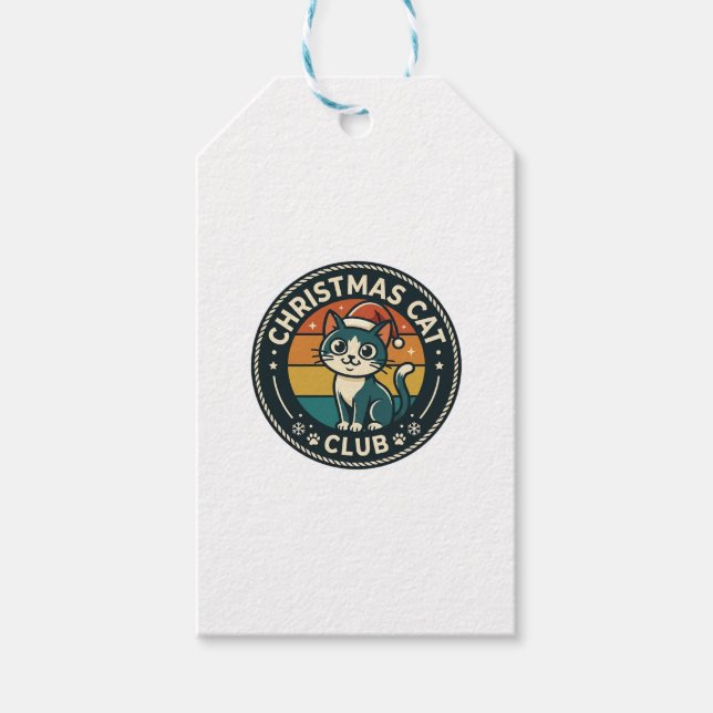 Julkat Cuteness Kitty Design - Julkat Club Presentetikett (Framsidan)