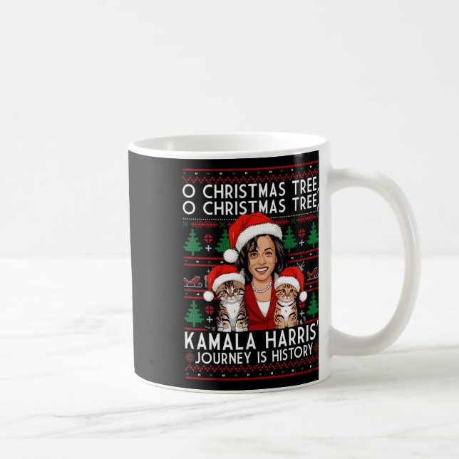 Julkat Dam för Kamala Santa Ornament Paj Kaffemugg (Höger)