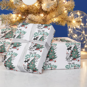 Julkat Retro Det Är Årstiden För Meowy Catmas Presentpapper