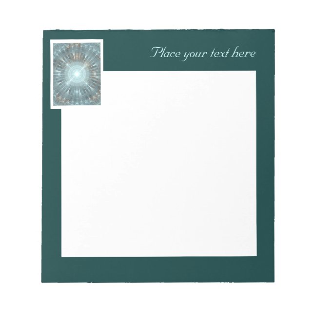 Julkatedralfönstret Anteckningsblock (Framsida)