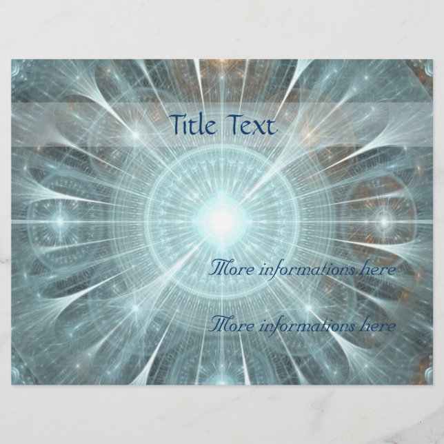 Julkatedralfönstret Reklamblad (Framsidan)