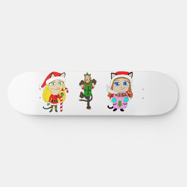 Julkatflickor Mini Skateboard Bräda 18,5 Cm (Horz)