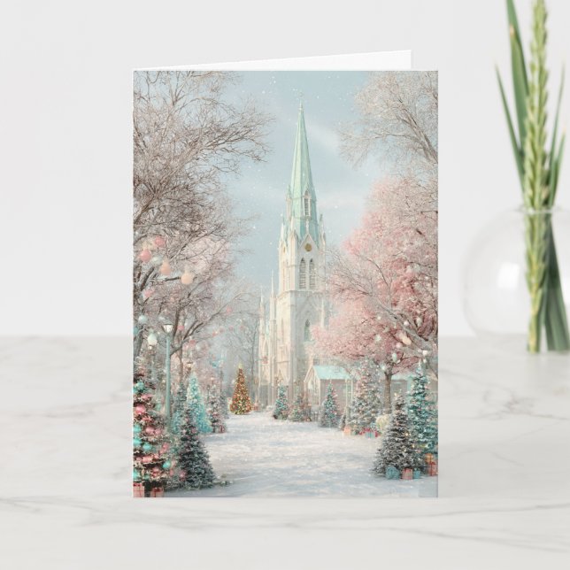 Julkathedral Helgkort (Framsida)