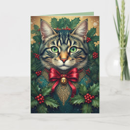 Julkatt 2024 helgkort