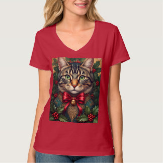 Julkatt 2024 Vuxen-storlek T Shirt