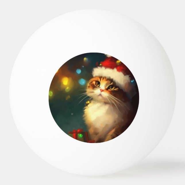 Julkatt (3) pingisboll (Framsidan)