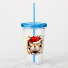 Julkatt 3D Take Away Mugg