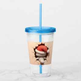 Julkatt 3D Take Away Mugg